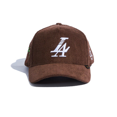 Paradise LA Corduroy Hat - Brown