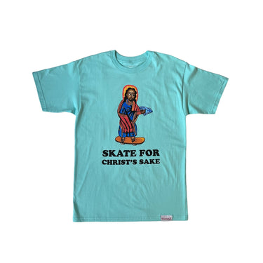 Skate T-shirt - Tiffany Blue