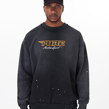 Motorsport Crewneck - Black