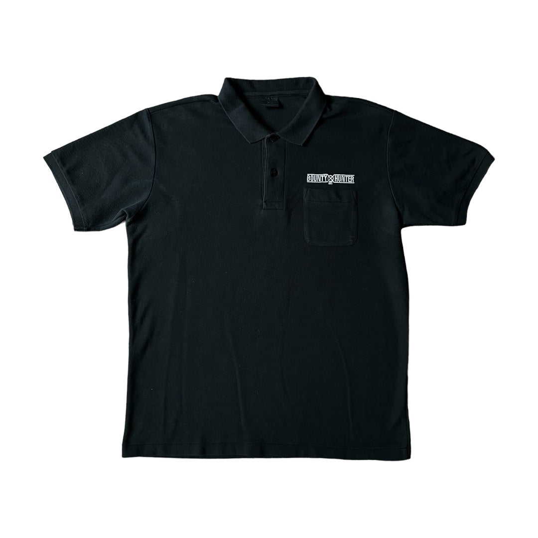 Bounty Hunter Polo Shirt - Black (ReFresh) – Supa Fresh Store
